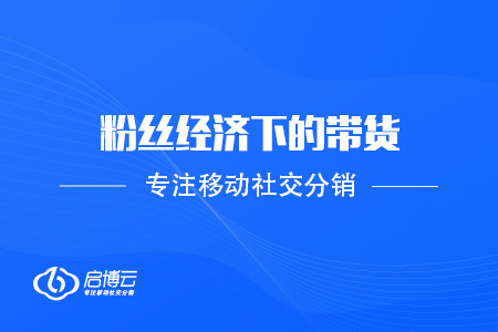 后電商時代，粉絲經濟下的帶貨